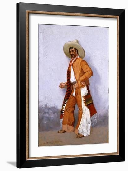 A Vaquero-Frederic Sackrider Remington-Framed Giclee Print