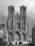 Notre Dame Cathedral, Rheims, France, 1847-A Varin-Framed Giclee Print