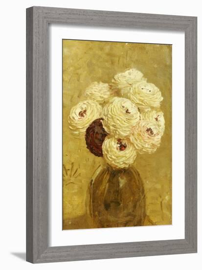 A Vase of Dahlias-Albert Joseph Moore-Framed Giclee Print