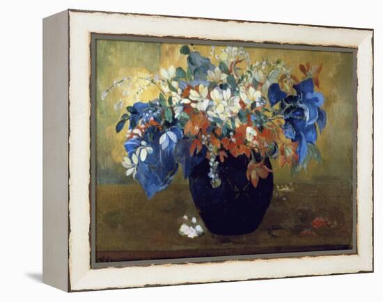 A Vase of Flowers, 1896-Paul Gauguin-Framed Premier Image Canvas