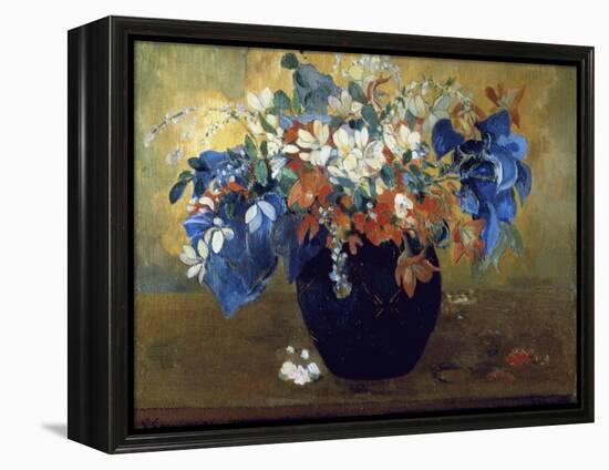 A Vase of Flowers, 1896-Paul Gauguin-Framed Premier Image Canvas