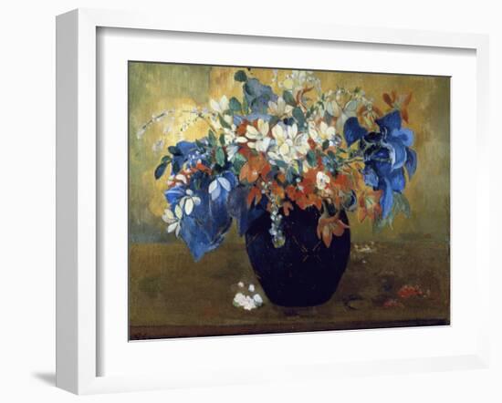 A Vase of Flowers, 1896-Paul Gauguin-Framed Premium Giclee Print