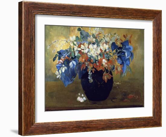 A Vase of Flowers, 1896-Paul Gauguin-Framed Giclee Print