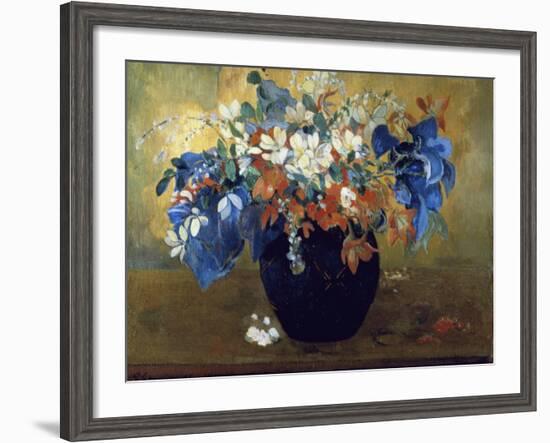 A Vase of Flowers, 1896-Paul Gauguin-Framed Giclee Print