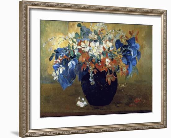 A Vase of Flowers, 1896-Paul Gauguin-Framed Giclee Print