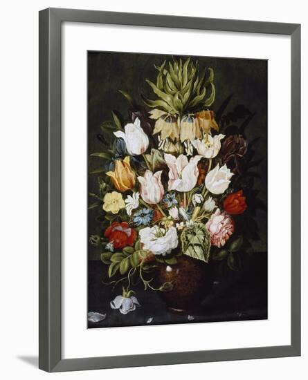 A Vase of Flowers, C. 1616-Osias The Elder Beert-Framed Giclee Print