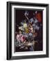 A Vase of Flowers with a Watch-Willem van Aelst-Framed Giclee Print