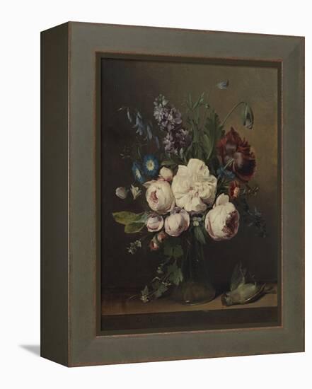 A Vase of Flowers-Louis Leopold Boilly-Framed Premier Image Canvas