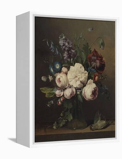 A Vase of Flowers-Louis Leopold Boilly-Framed Premier Image Canvas