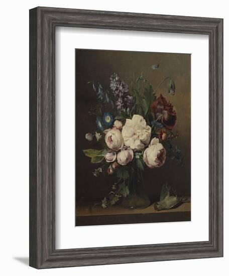 A Vase of Flowers-Louis Leopold Boilly-Framed Giclee Print