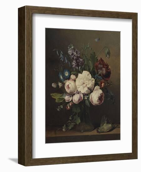 A Vase of Flowers-Louis Leopold Boilly-Framed Giclee Print