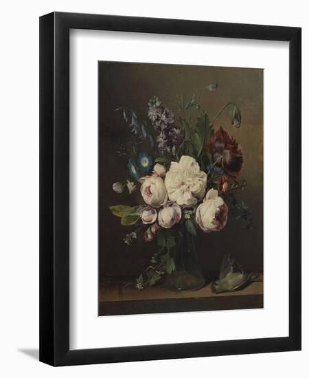 A Vase of Flowers-Louis Leopold Boilly-Framed Giclee Print