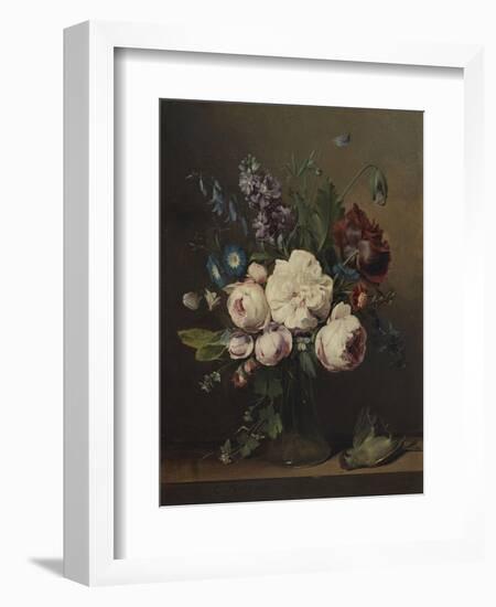 A Vase of Flowers-Louis Leopold Boilly-Framed Giclee Print