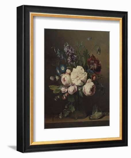 A Vase of Flowers-Louis Leopold Boilly-Framed Giclee Print