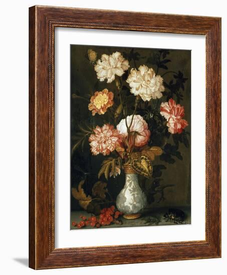 A Vase of Flowers-Balthasar van der Ast-Framed Giclee Print