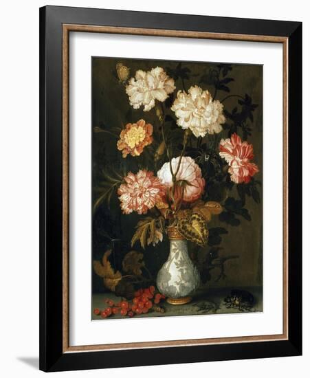 A Vase of Flowers-Balthasar van der Ast-Framed Giclee Print