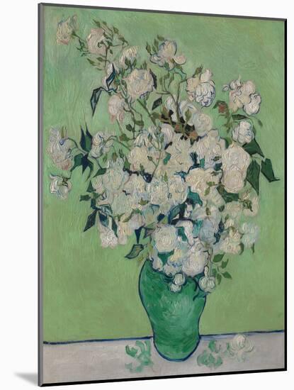 A Vase of Roses, 1890-Vincent van Gogh-Mounted Giclee Print