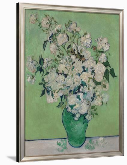 A Vase of Roses, 1890-Vincent van Gogh-Framed Giclee Print