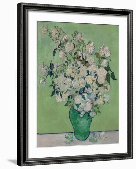 A Vase of Roses, 1890-Vincent van Gogh-Framed Giclee Print