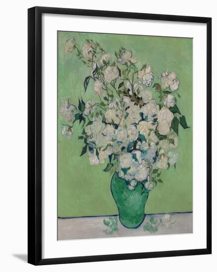 A Vase of Roses, 1890-Vincent van Gogh-Framed Giclee Print