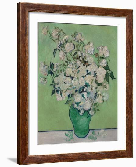 A Vase of Roses, 1890-Vincent van Gogh-Framed Giclee Print