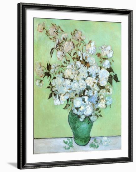 A Vase of Roses, c.1890-Vincent van Gogh-Framed Art Print