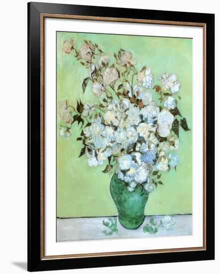 A Vase of Roses, c.1890-Vincent van Gogh-Framed Art Print