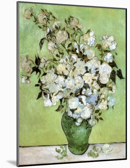 A Vase of Roses, c.1890-Vincent van Gogh-Mounted Art Print