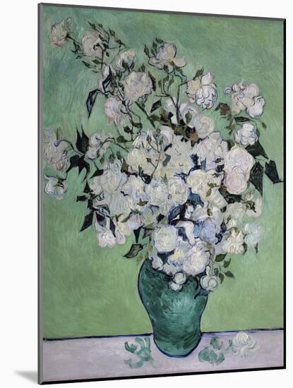 A Vase of Roses, c.1890-Vincent van Gogh-Mounted Giclee Print