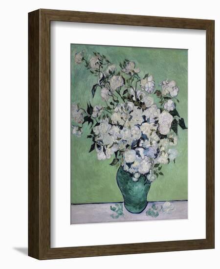 A Vase of Roses, c.1890-Vincent van Gogh-Framed Giclee Print