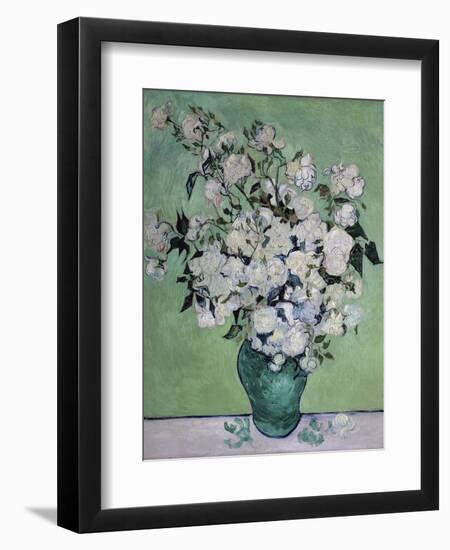 A Vase of Roses, c.1890-Vincent van Gogh-Framed Giclee Print