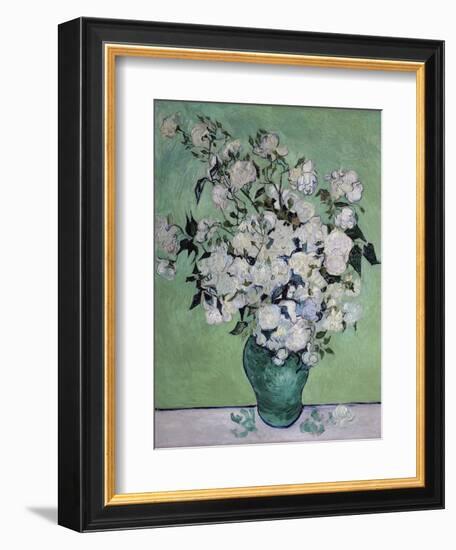 A Vase of Roses, c.1890-Vincent van Gogh-Framed Giclee Print