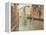 A Venetian Backwater-Fritz Thaulow-Framed Premier Image Canvas