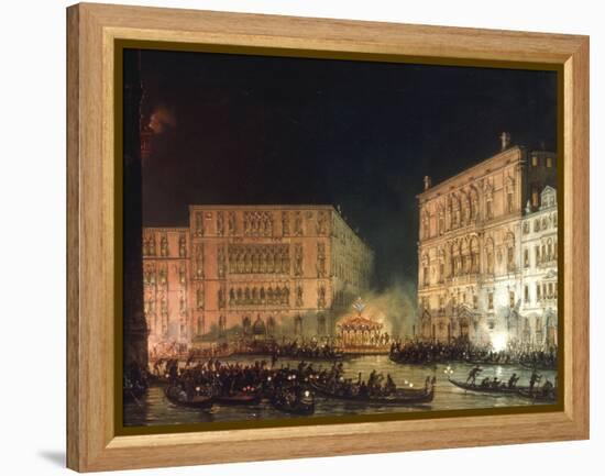 A Venetian Festival-Giovanni Grubacs-Framed Premier Image Canvas