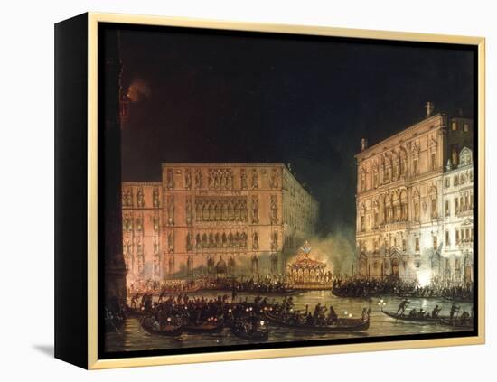 A Venetian Festival-Giovanni Grubacs-Framed Premier Image Canvas