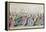 A Versailles, a Versailles' March of the Women on Versailles, Paris, 5th October 1789-null-Framed Premier Image Canvas