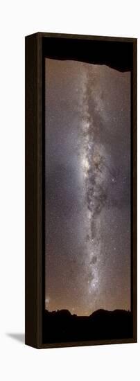 A Vertical Panorama Showing the Milky Way-null-Framed Premier Image Canvas