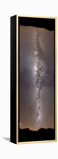 A Vertical Panorama Showing the Milky Way-null-Framed Premier Image Canvas