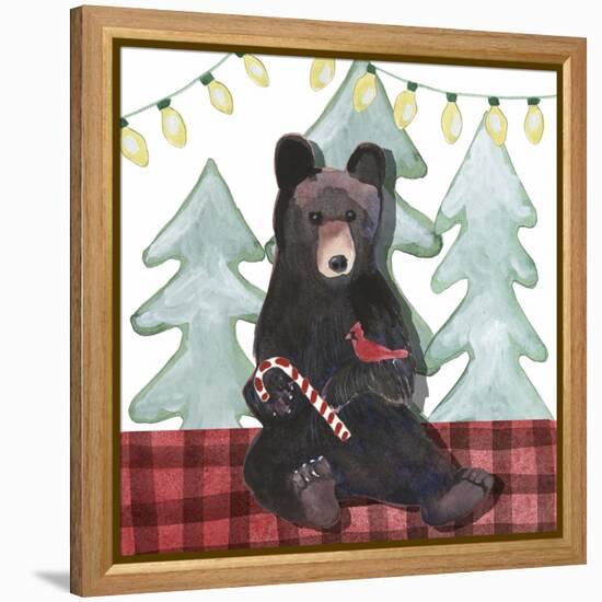 A Very Beary Christmas I-Alicia Ludwig-Framed Stretched Canvas