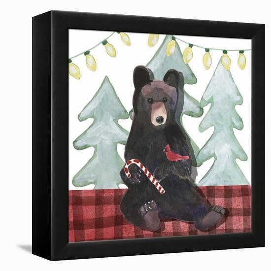 A Very Beary Christmas I-Alicia Ludwig-Framed Stretched Canvas