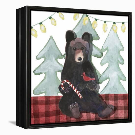 A Very Beary Christmas I-Alicia Ludwig-Framed Stretched Canvas