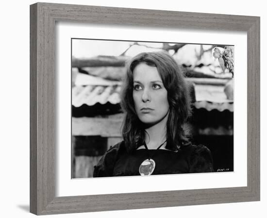 A VERY CURIOUS GIRL (aka LA FIANCEE DU PIRATE) by NellyKaplan with Bernadette Lafont, 1969 (b/w pho-null-Framed Photo