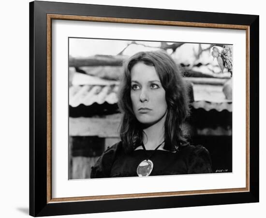 A VERY CURIOUS GIRL (aka LA FIANCEE DU PIRATE) by NellyKaplan with Bernadette Lafont, 1969 (b/w pho-null-Framed Photo