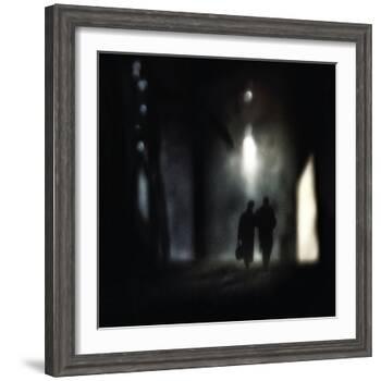 a very long walk together-Piet Flour-Framed Photographic Print