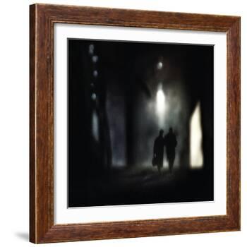 a very long walk together-Piet Flour-Framed Photographic Print