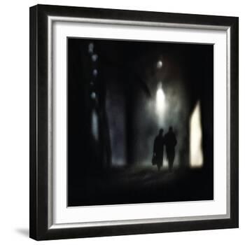 a very long walk together-Piet Flour-Framed Photographic Print