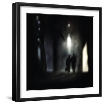 a very long walk together-Piet Flour-Framed Photographic Print