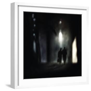 a very long walk together-Piet Flour-Framed Photographic Print