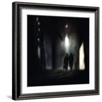 a very long walk together-Piet Flour-Framed Photographic Print
