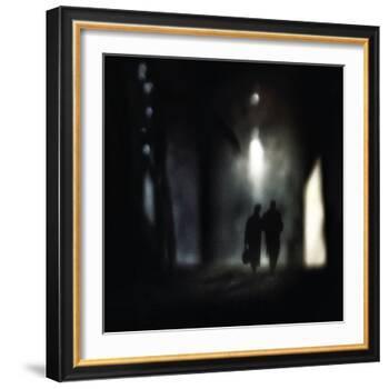 a very long walk together-Piet Flour-Framed Photographic Print